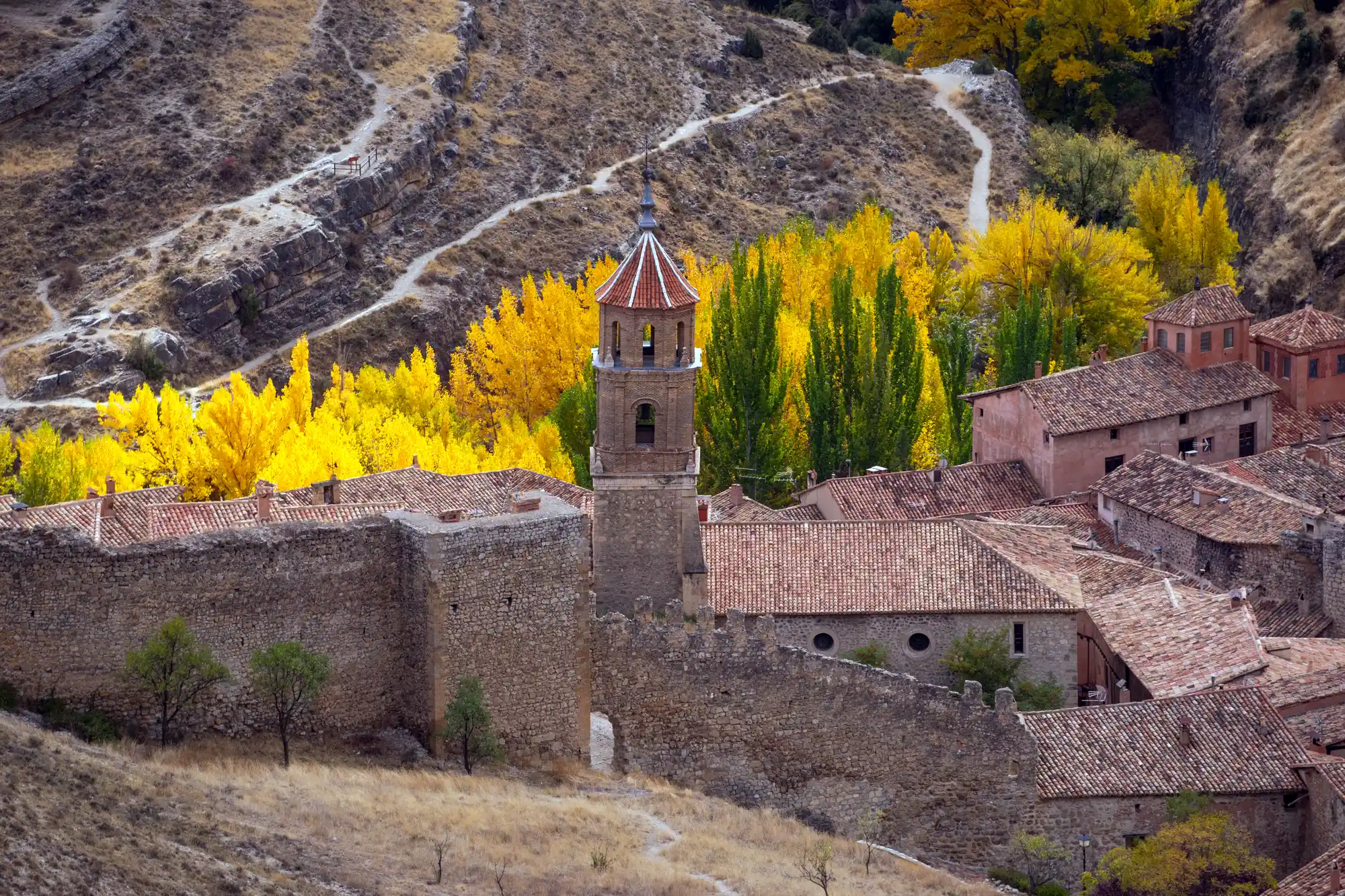 Aspen fall colors in Spain