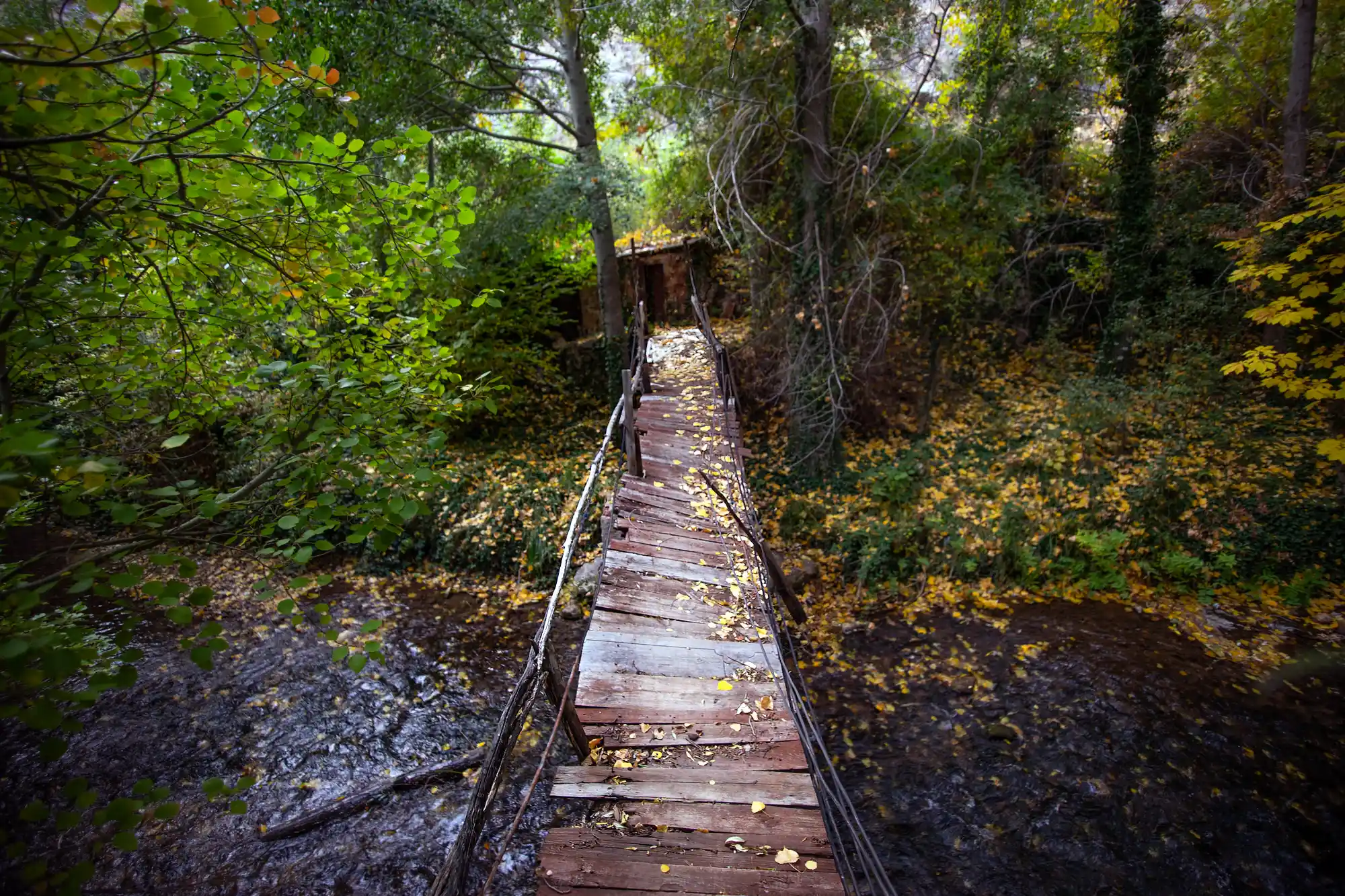 Old bridge in Albarracin