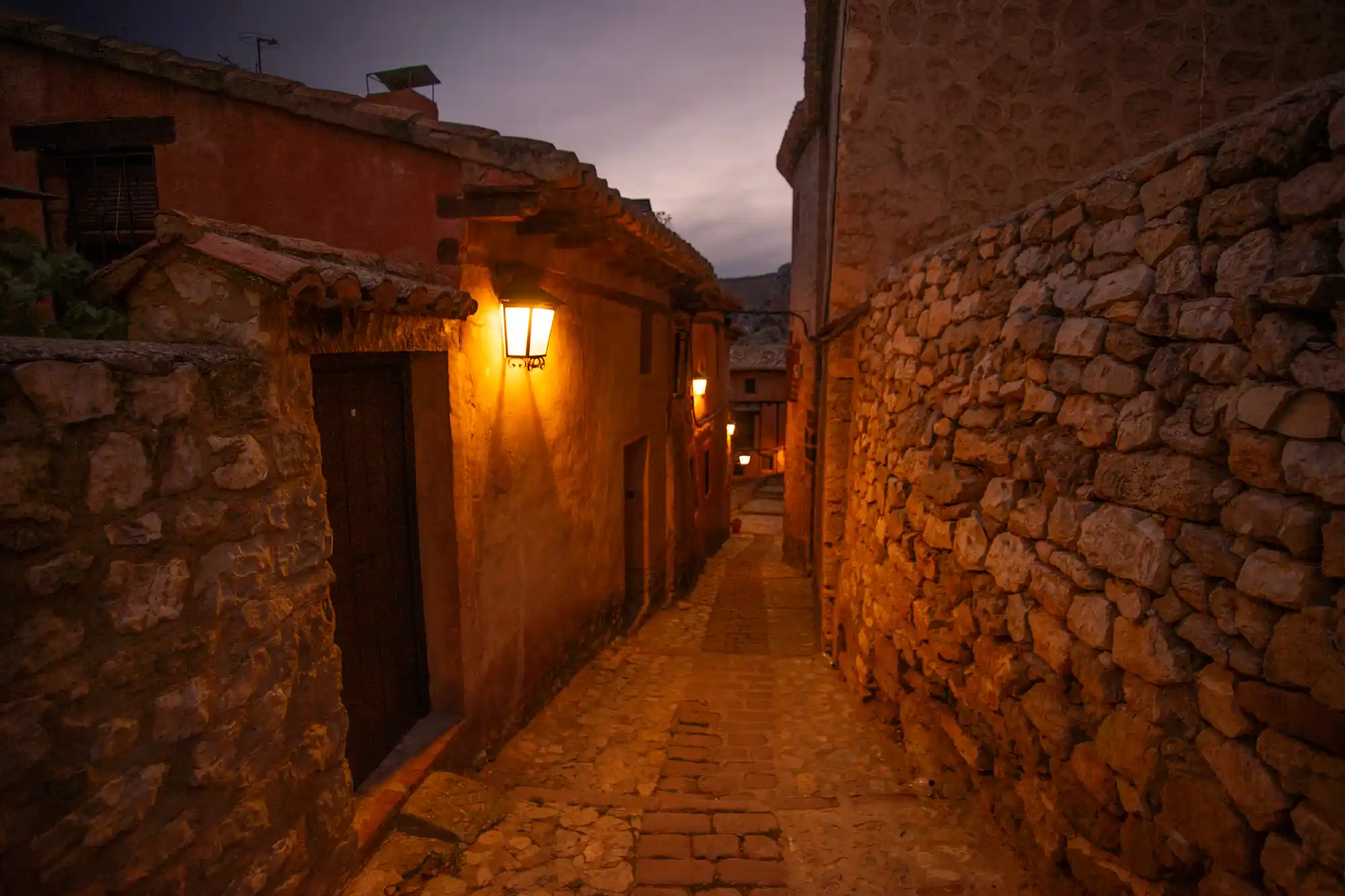 Albarracin at night