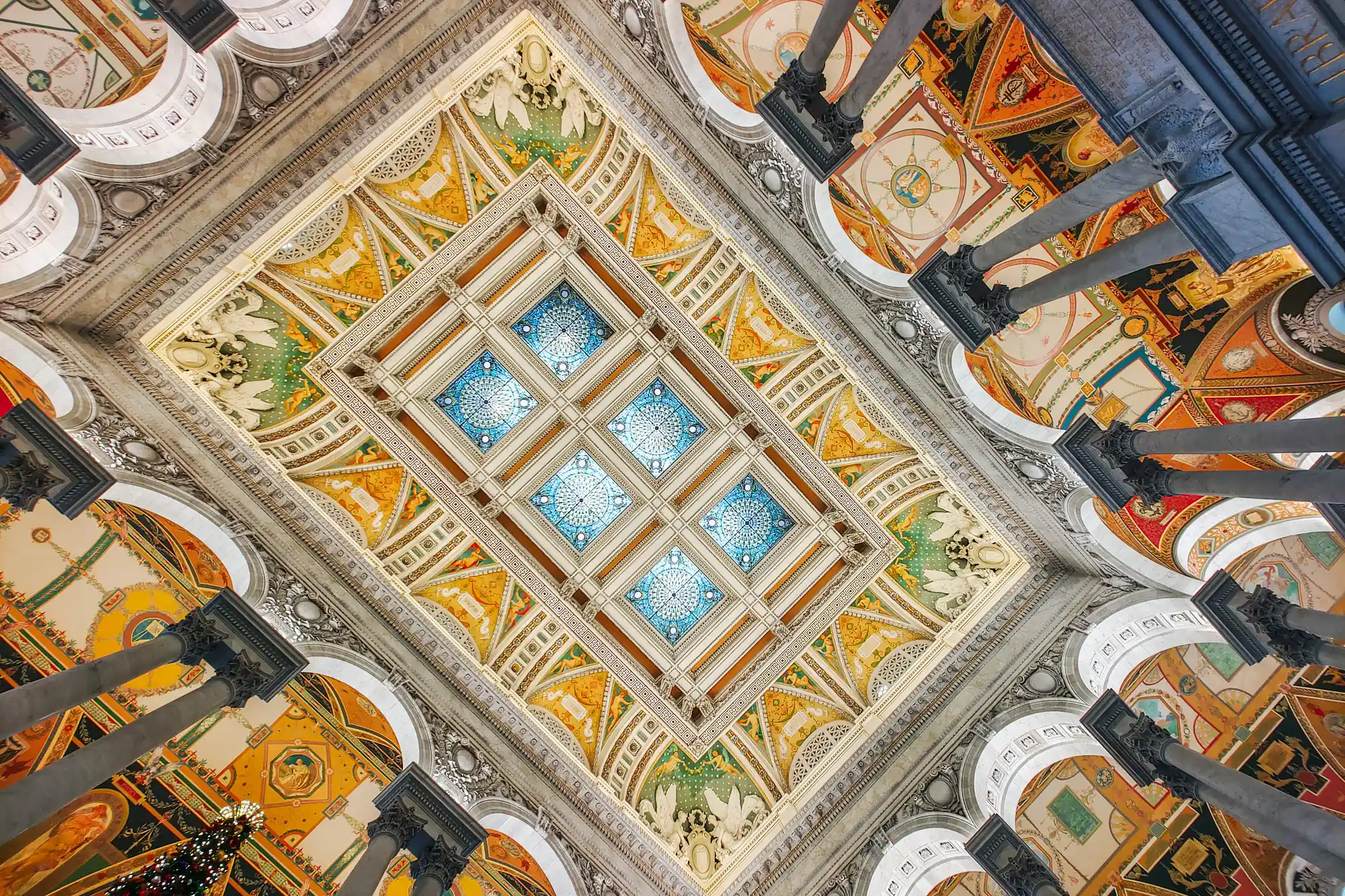 Library of Congress ceiling Fresco