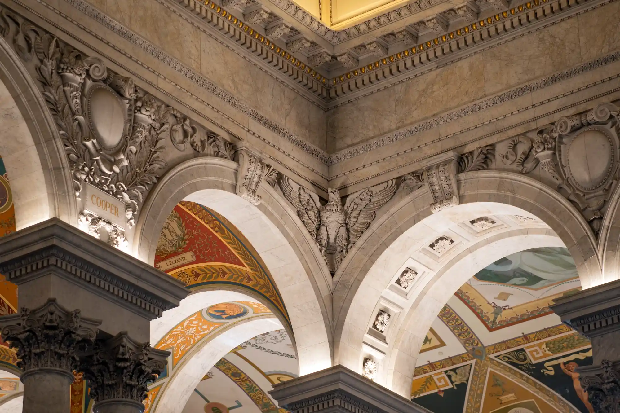 Arches of the Library of Congress