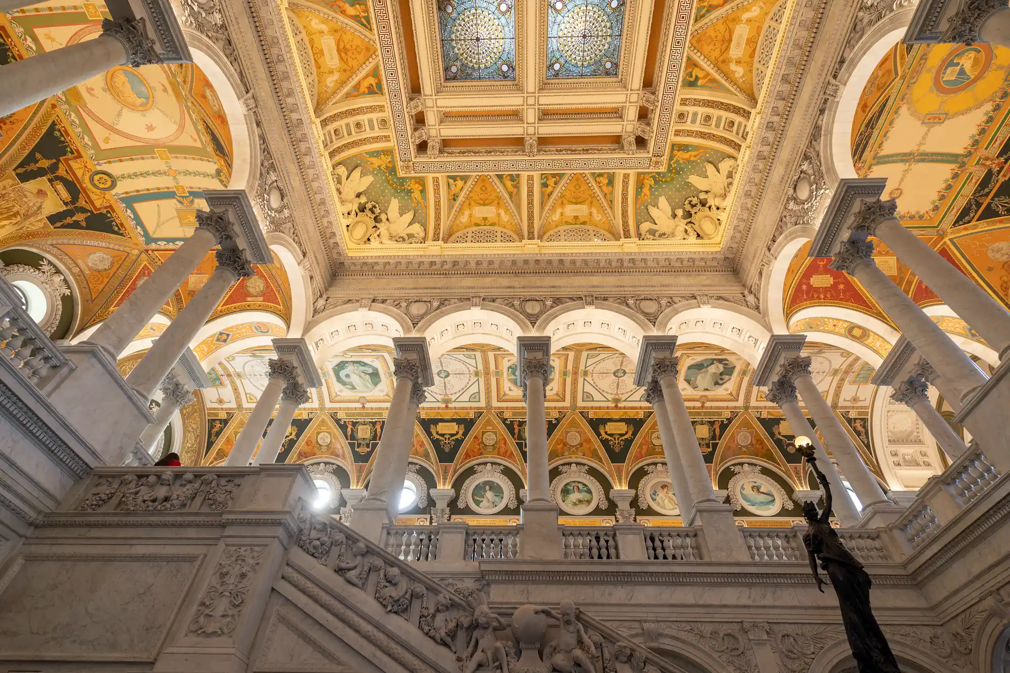 Entrance hall of the Library of Congress