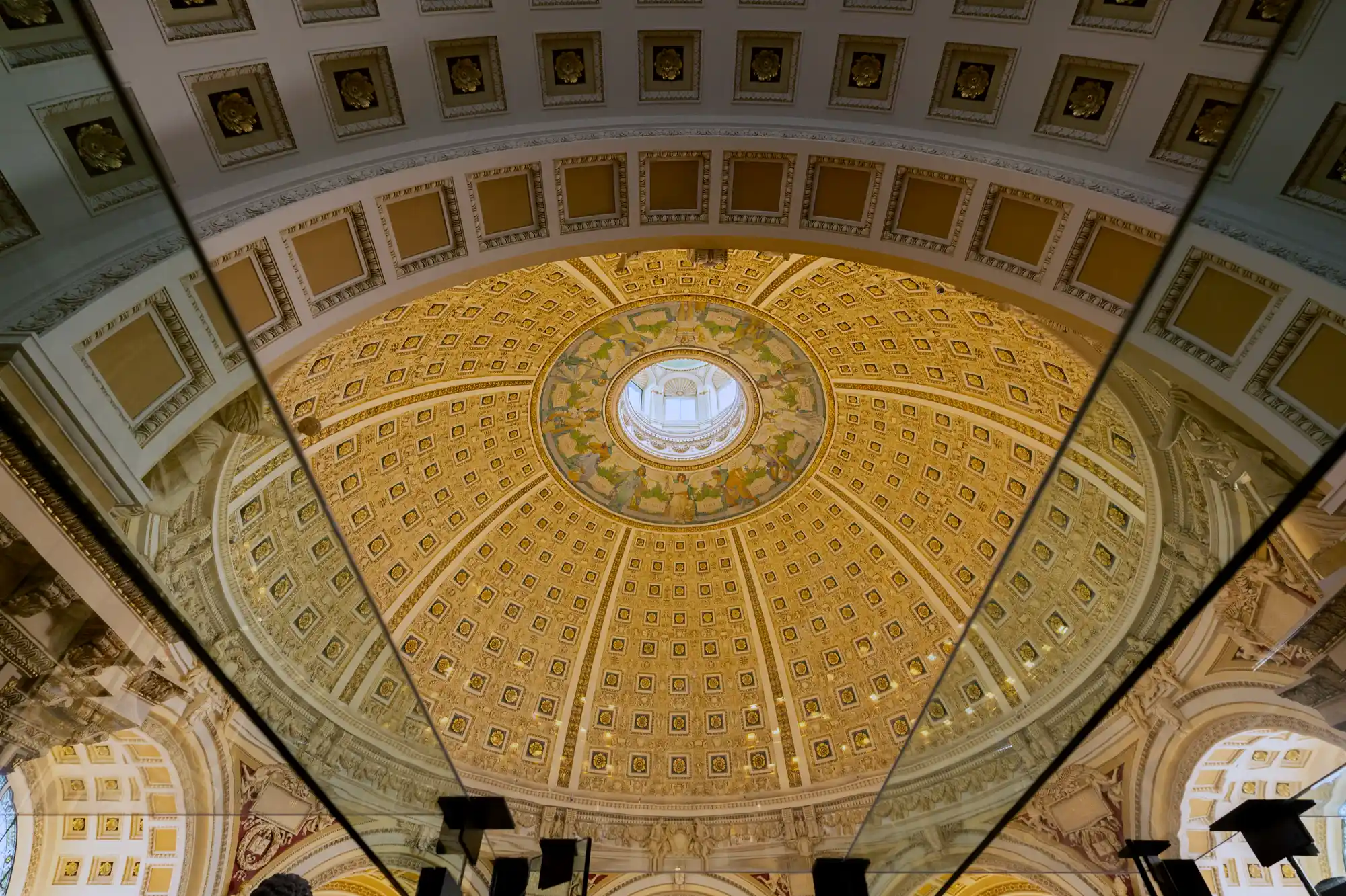Glass Dome Congress Library