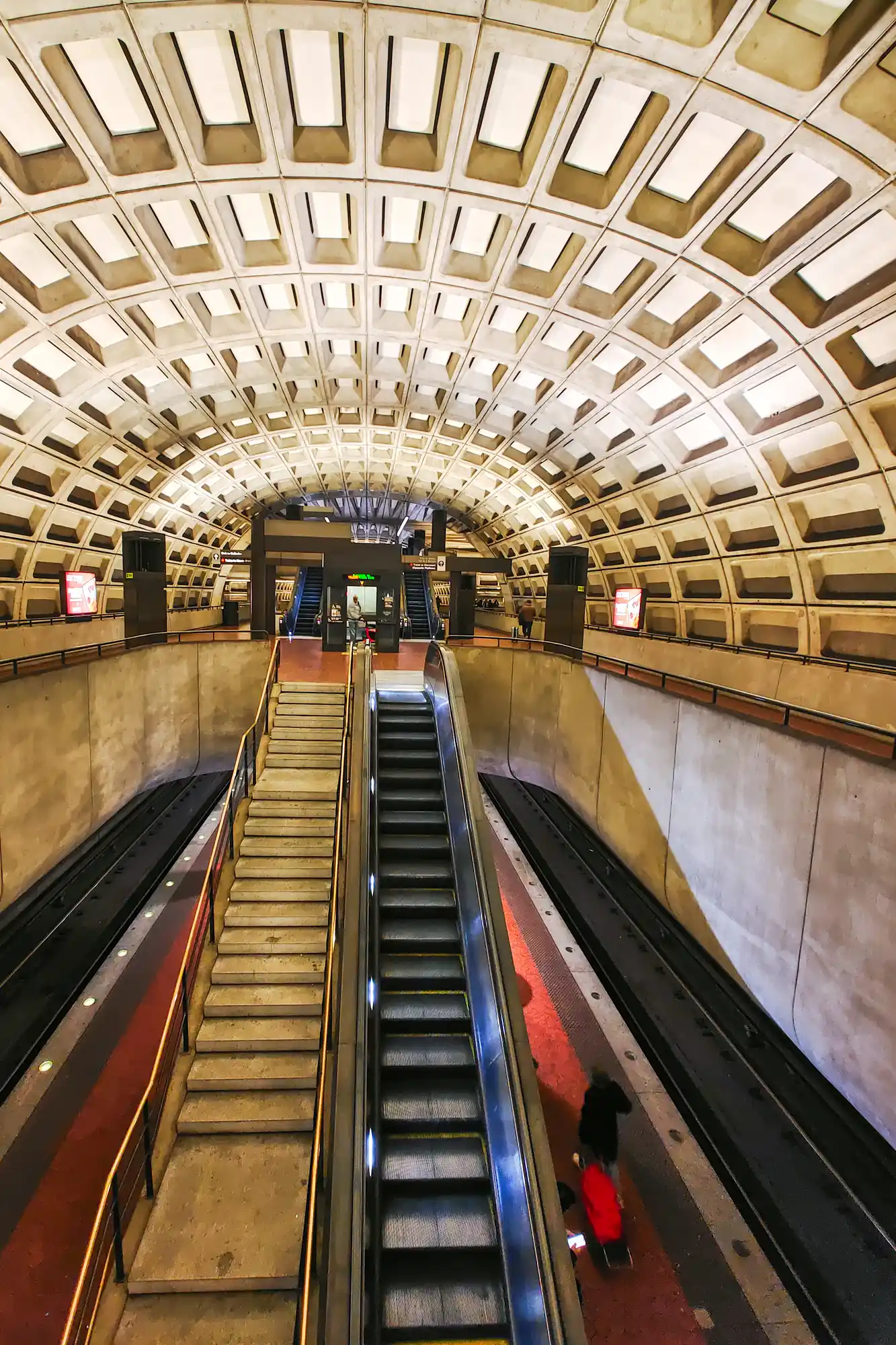 Metro Station in Washington DC