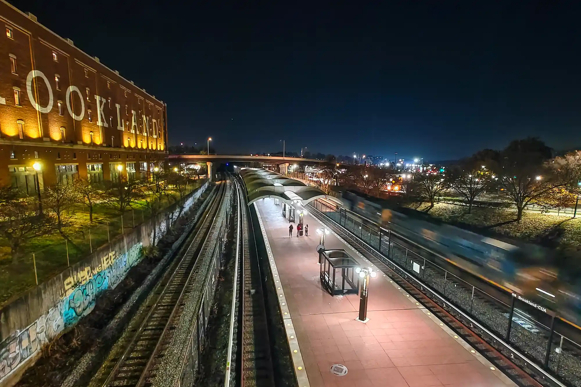 Brentwood Metro Station in Washington DC
