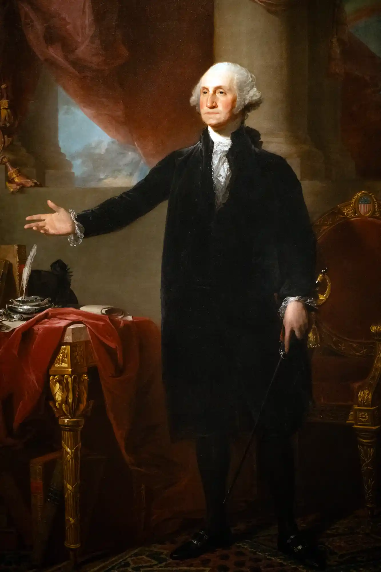 George Washington Portrait at the National Portrait Gallery