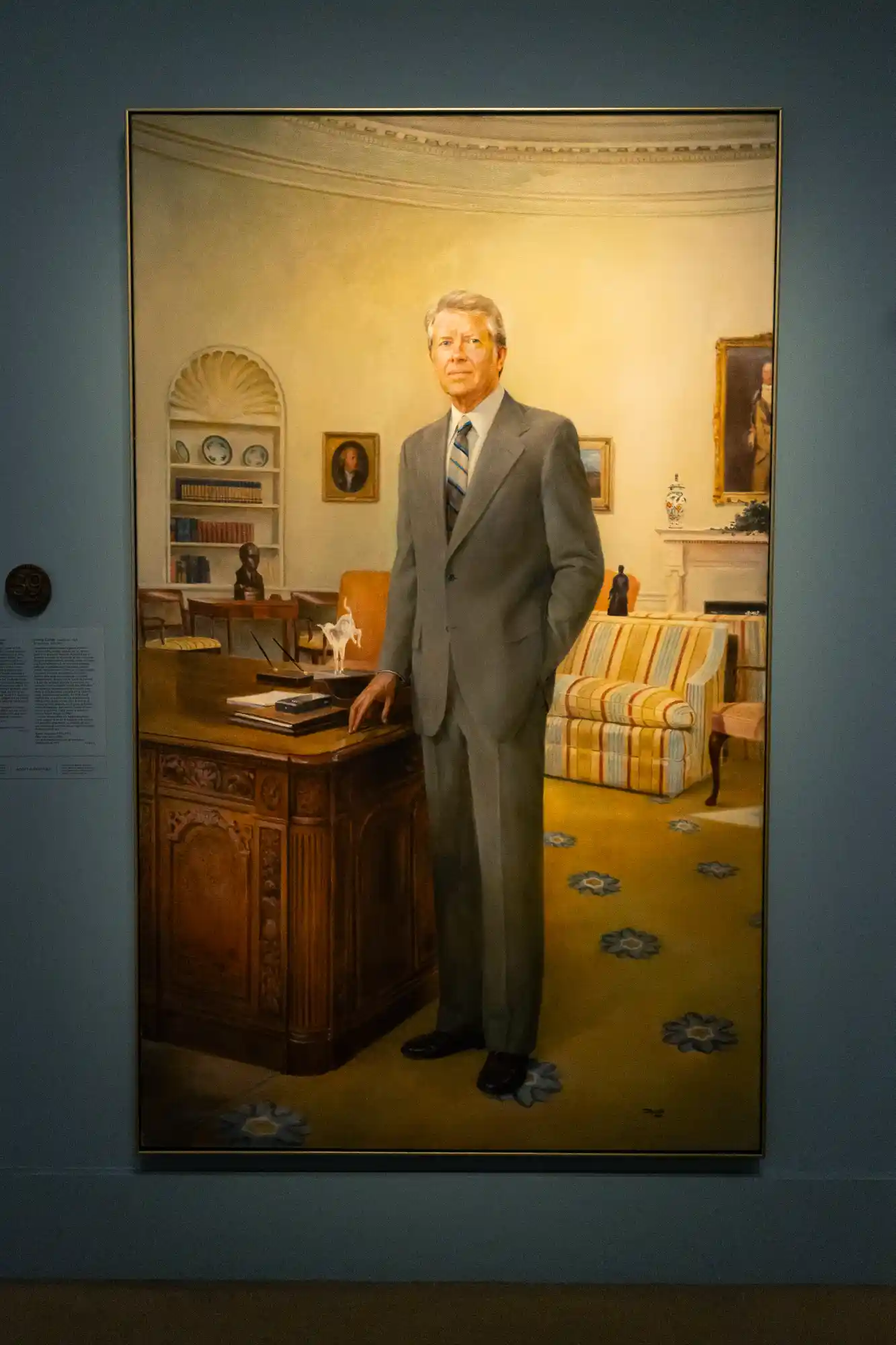 Jimmy Carter Portraits at the National Portraits