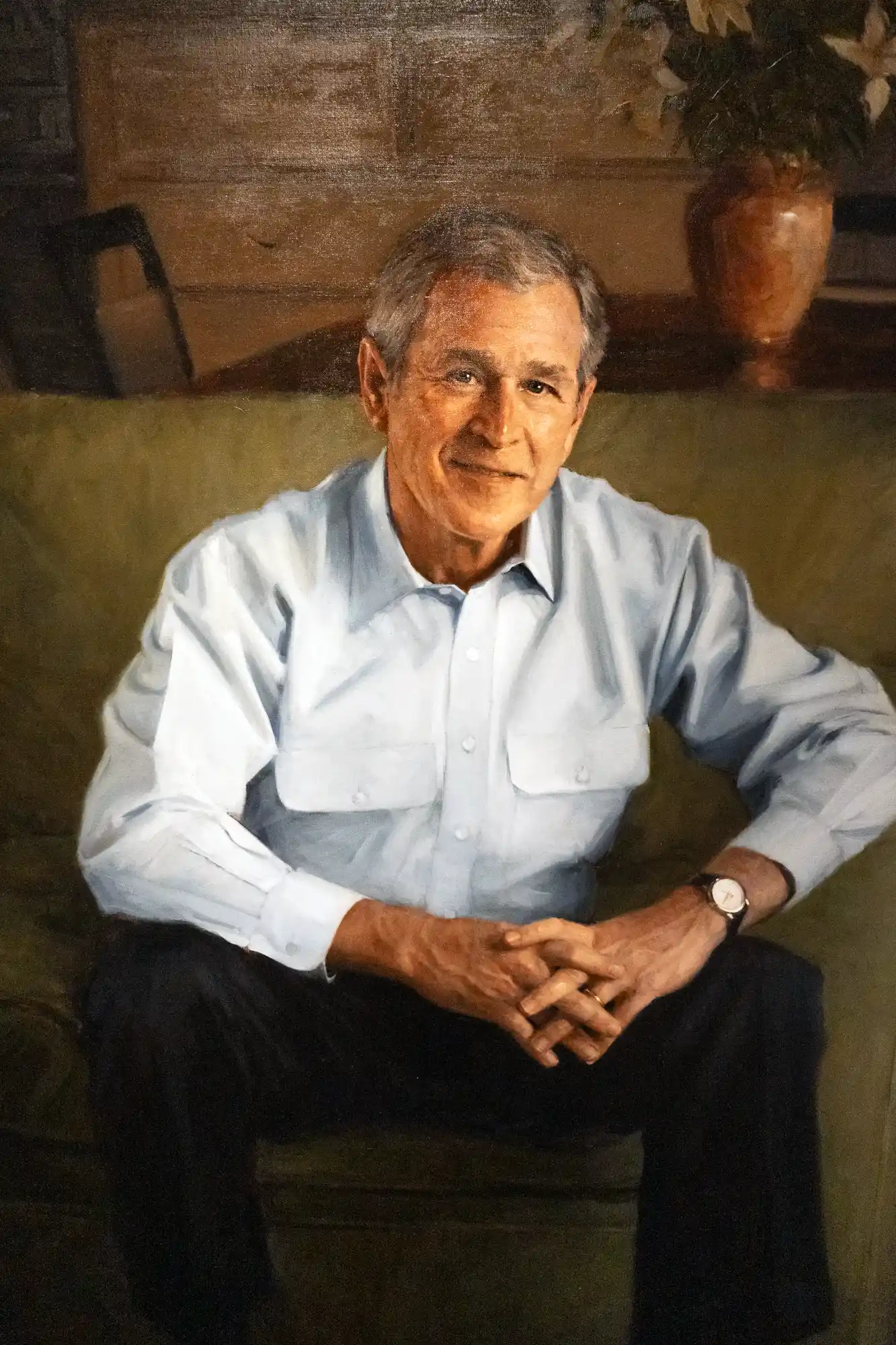 George W Bush portraits