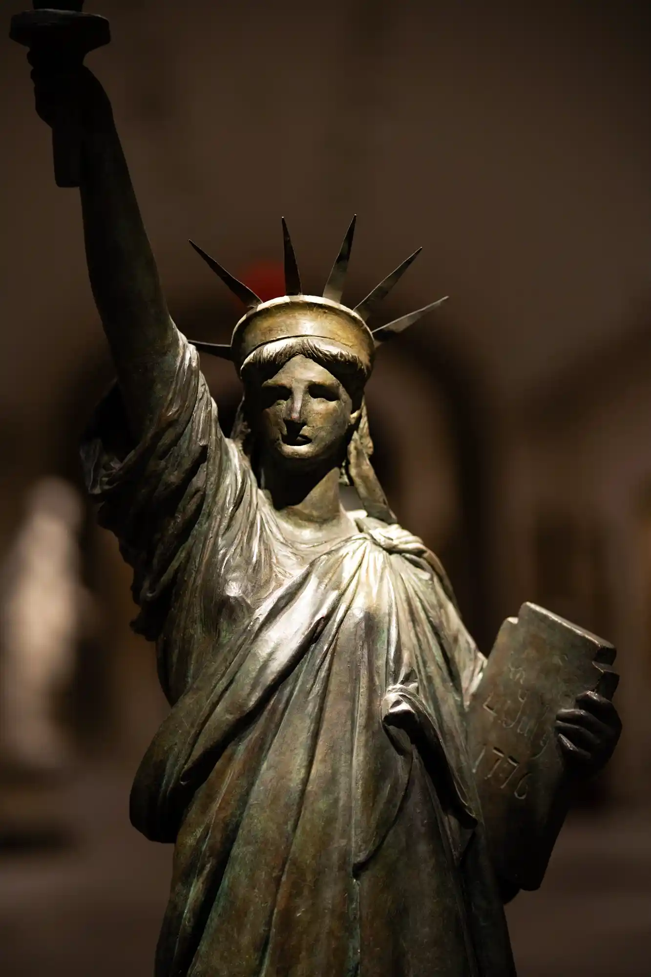 National Portraits Gallery statue of liberty