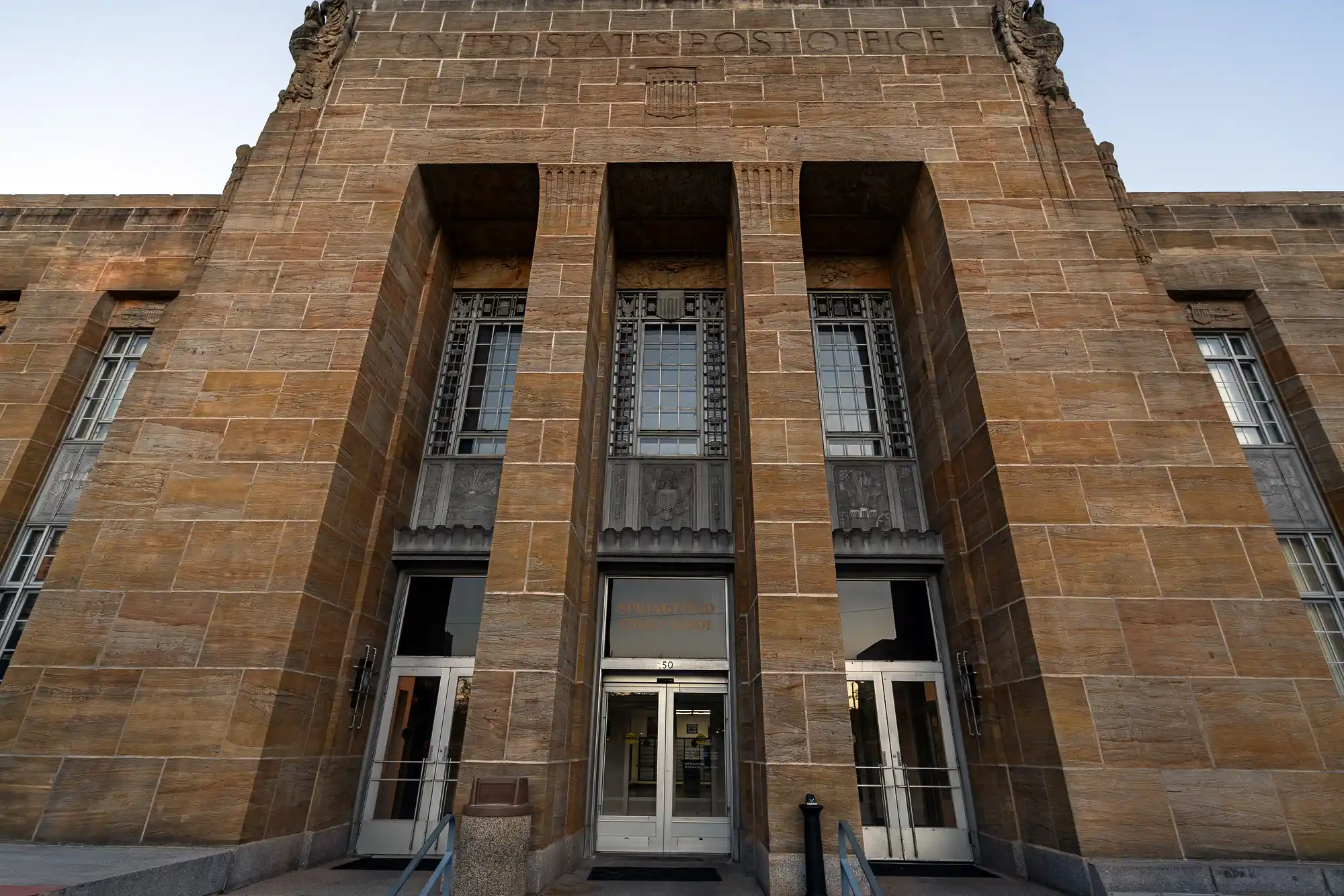 Art deco architecture post office