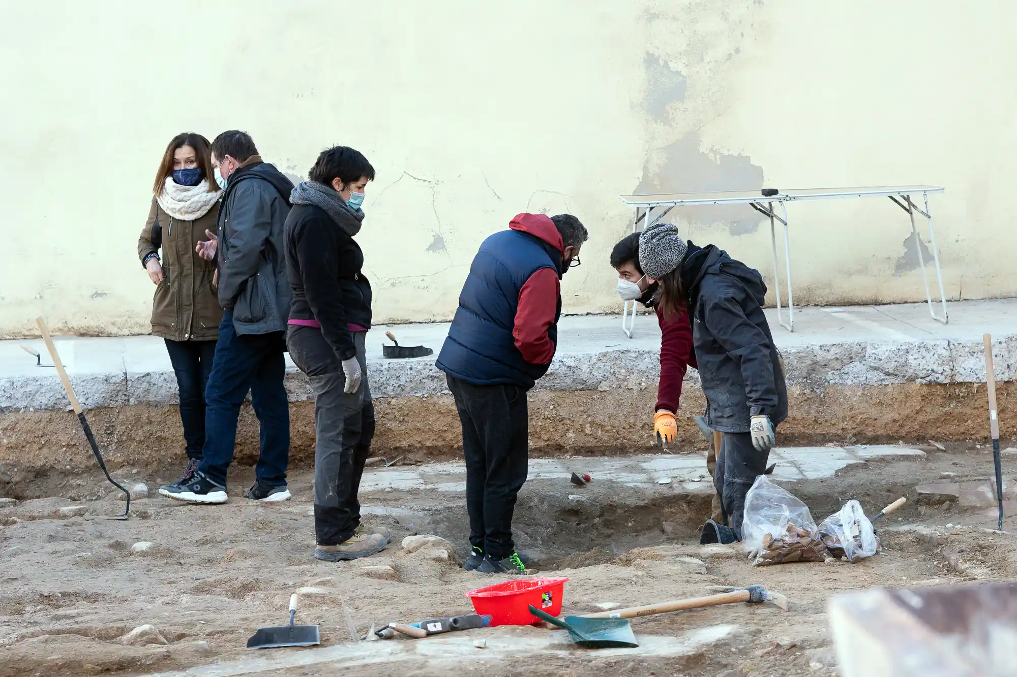 excavation team Valencia