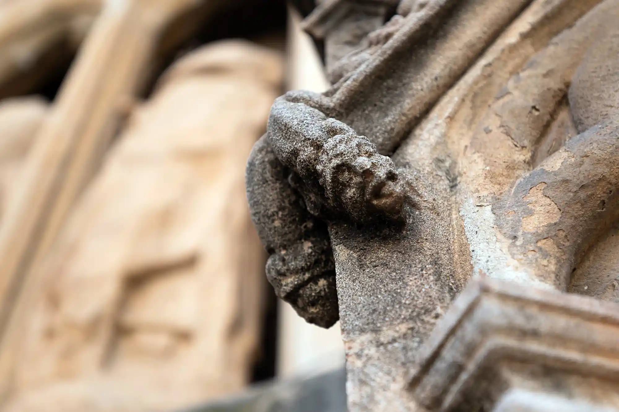 stone face in Valencia