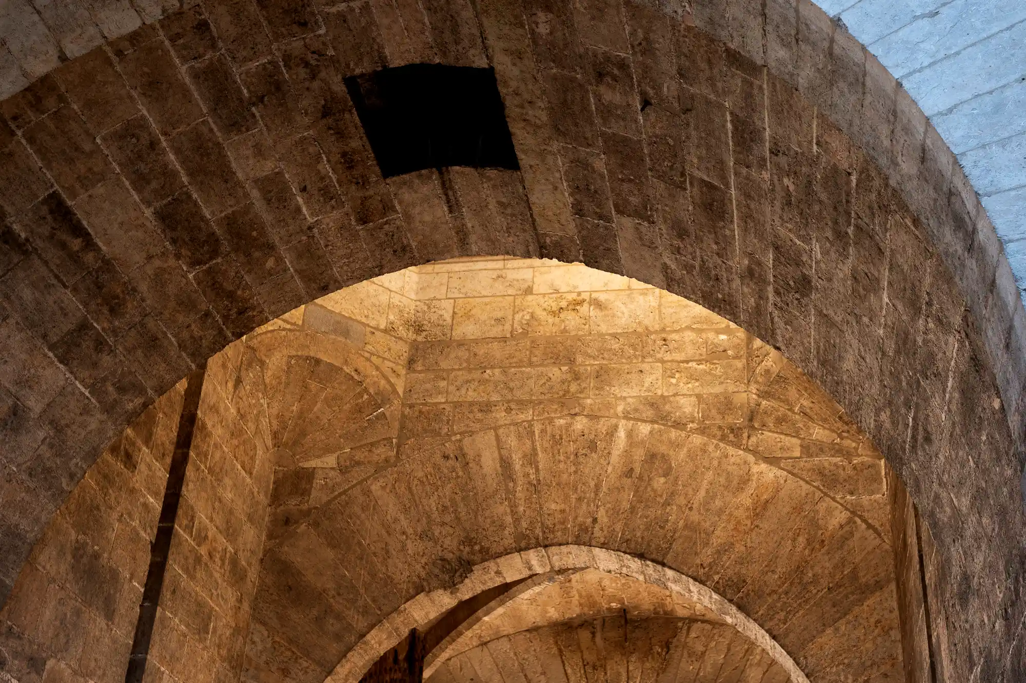 Unique stone arches in Valencia