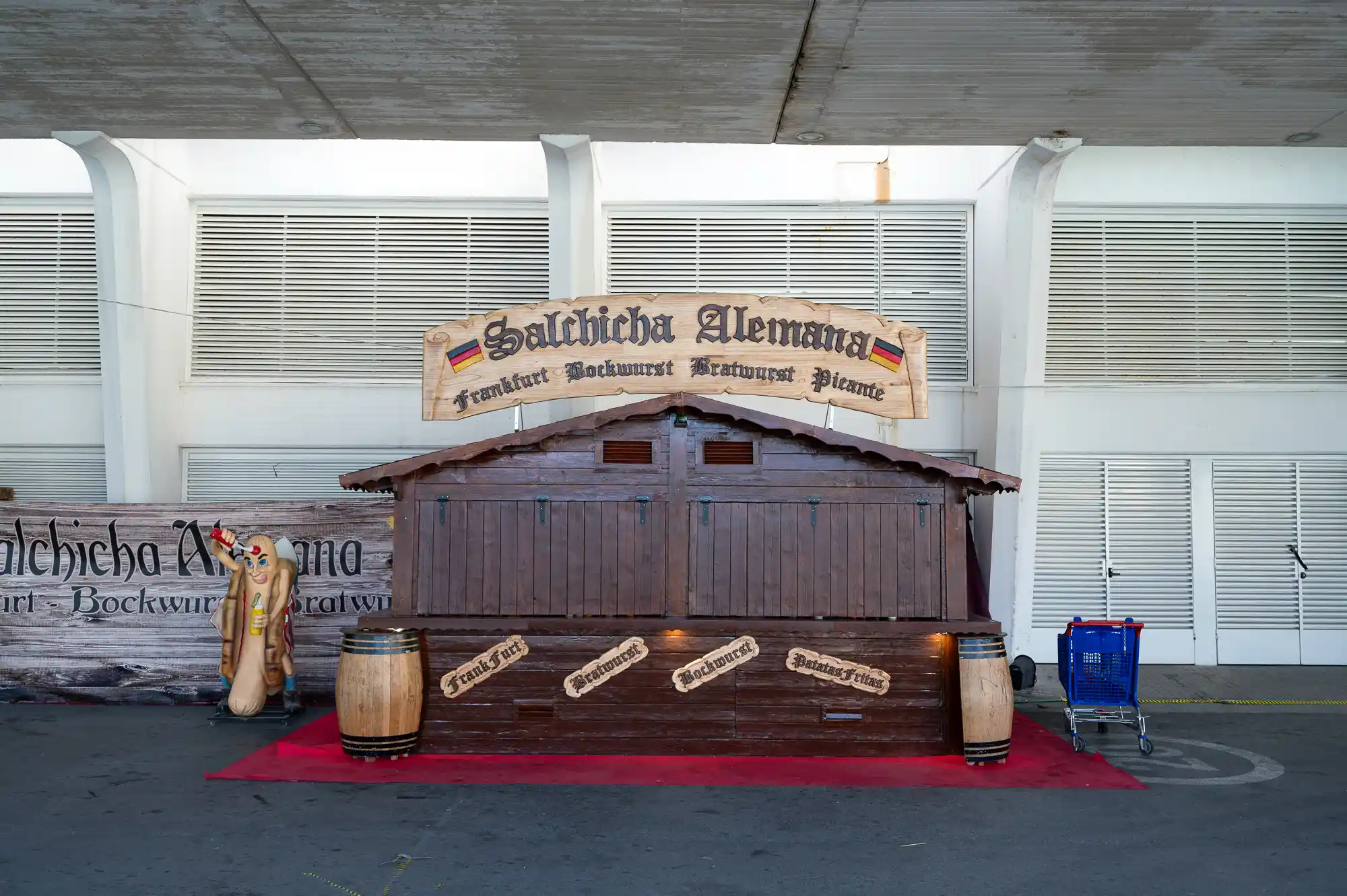 Sausage stand in Valencia