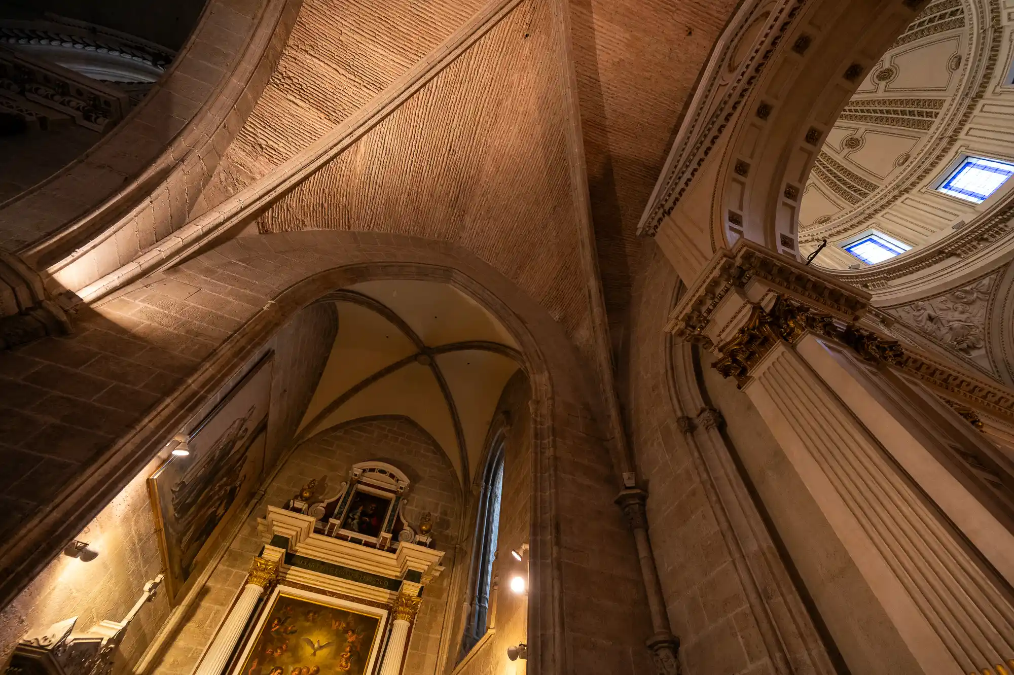 Inside view of the cathedral