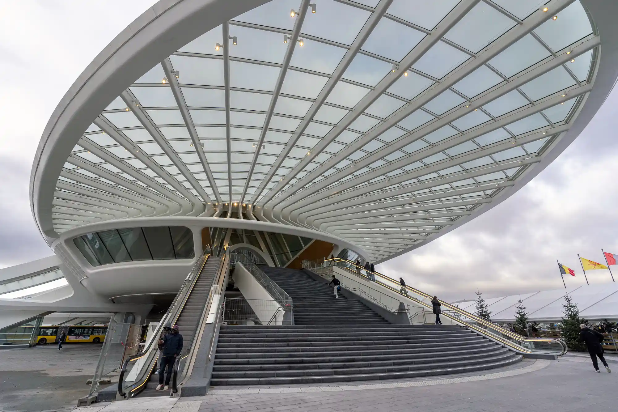 Mons new train station