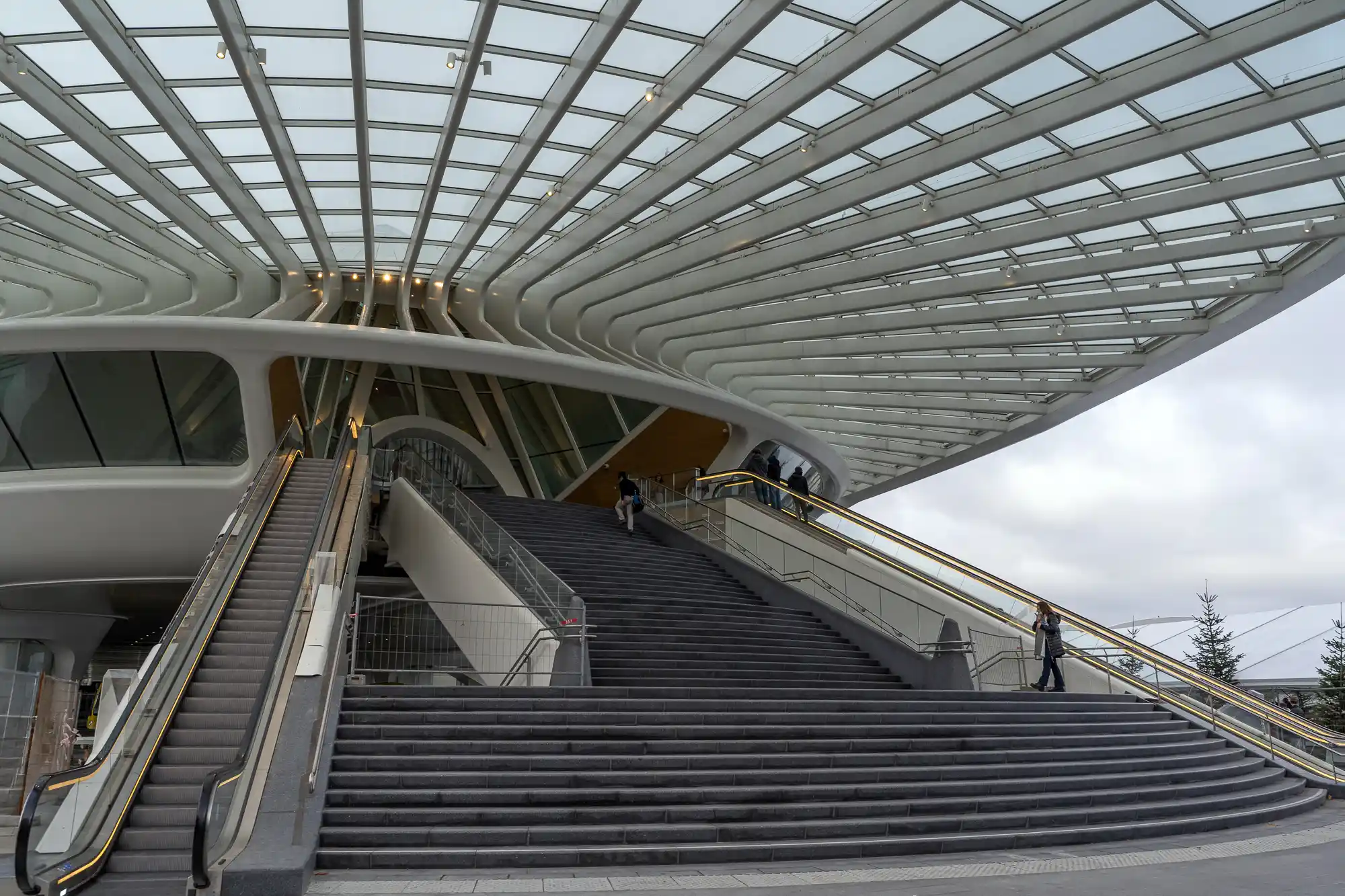Belgium Train Station by Calatrava