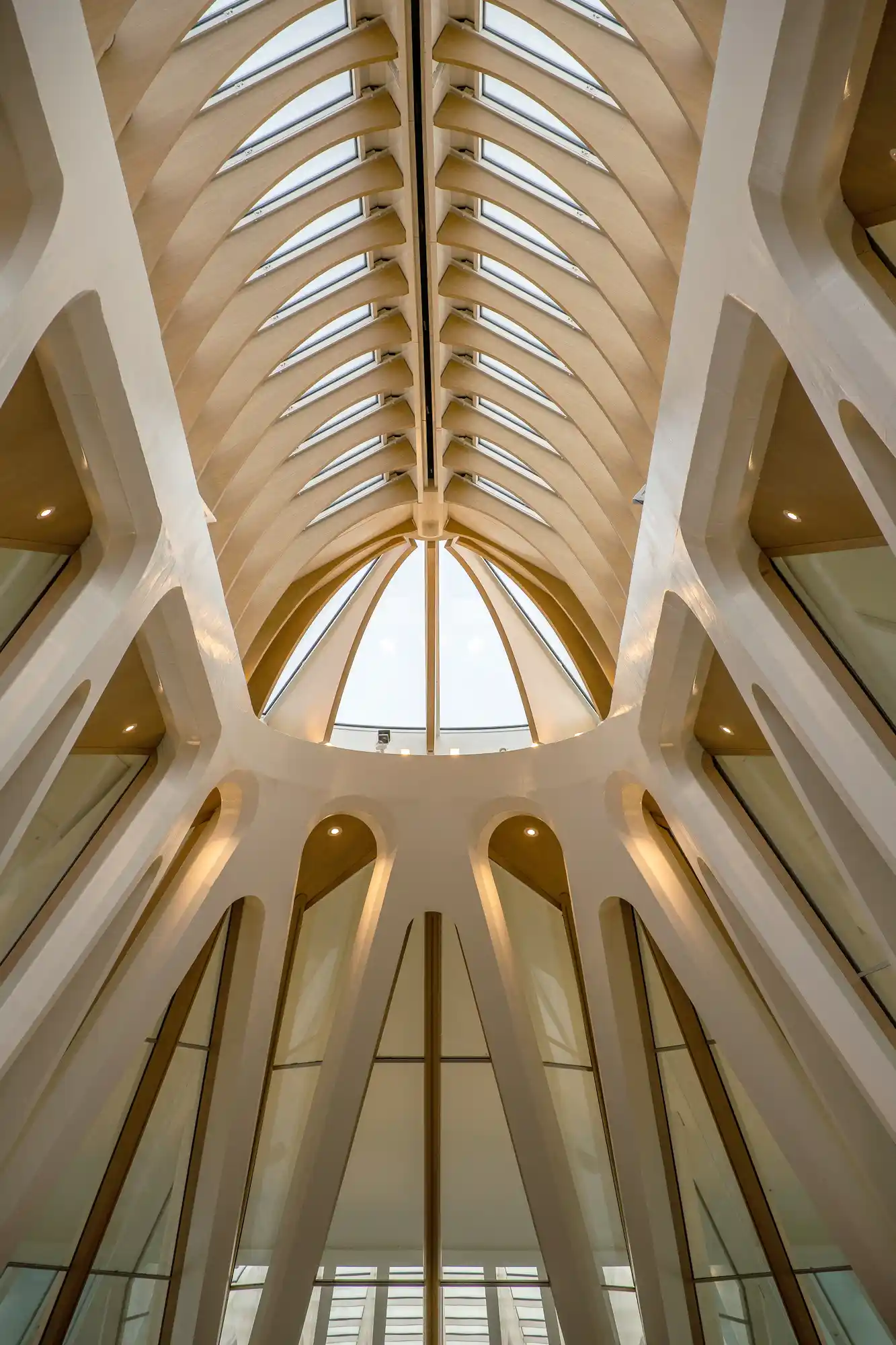 Fancy new train station in Mons