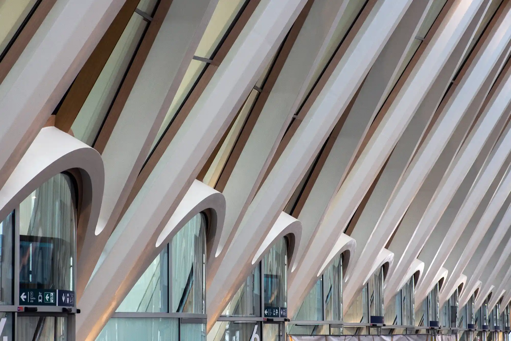 New train station in Belgium