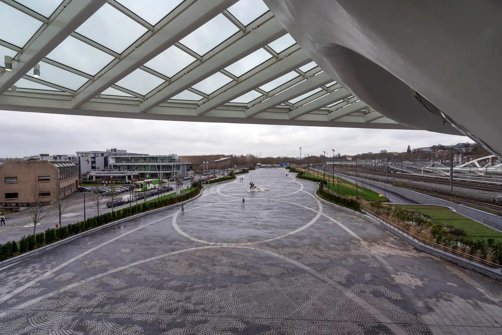 New Train station in Belgium