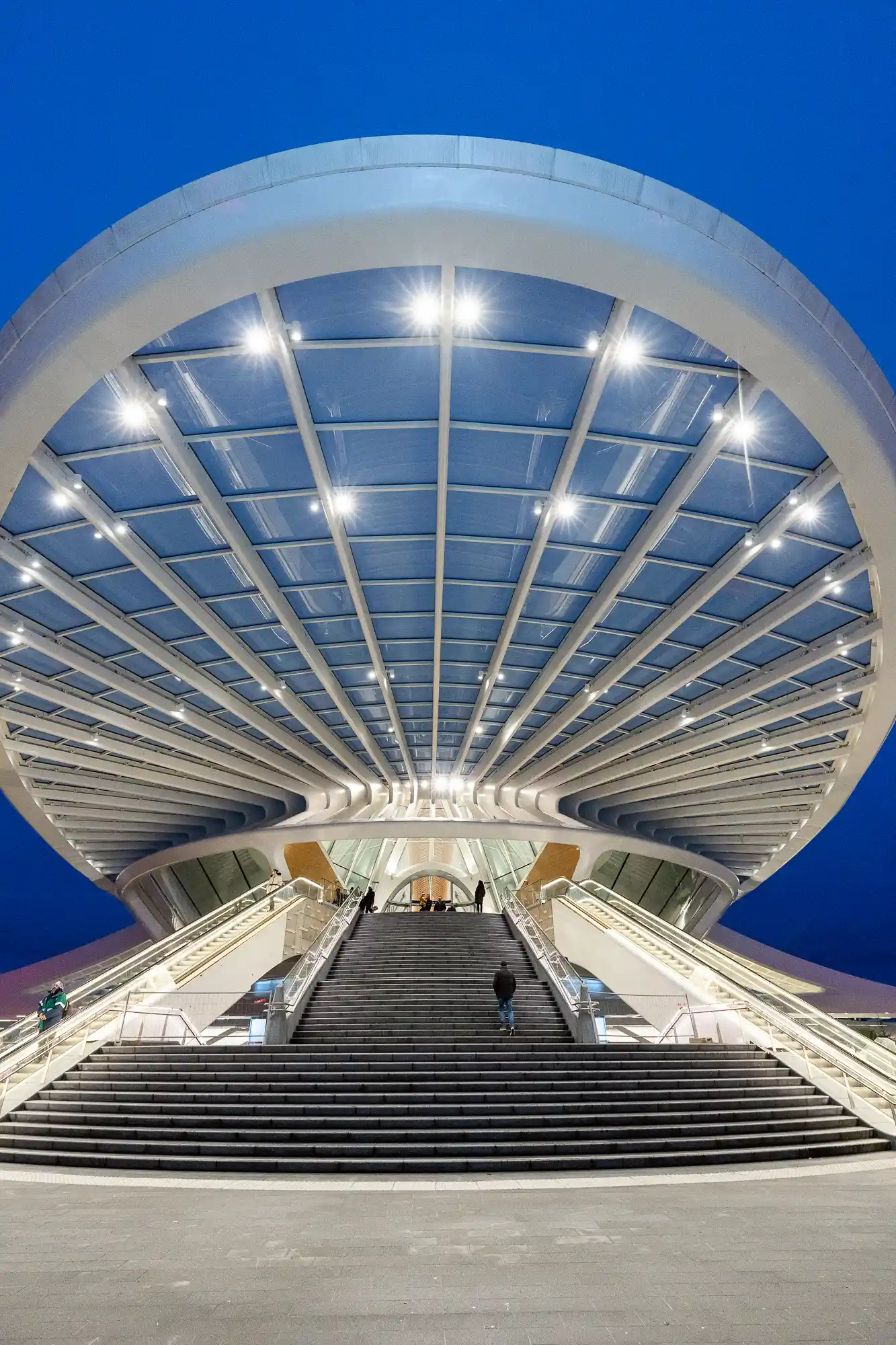 Mons glass roof Calatrava