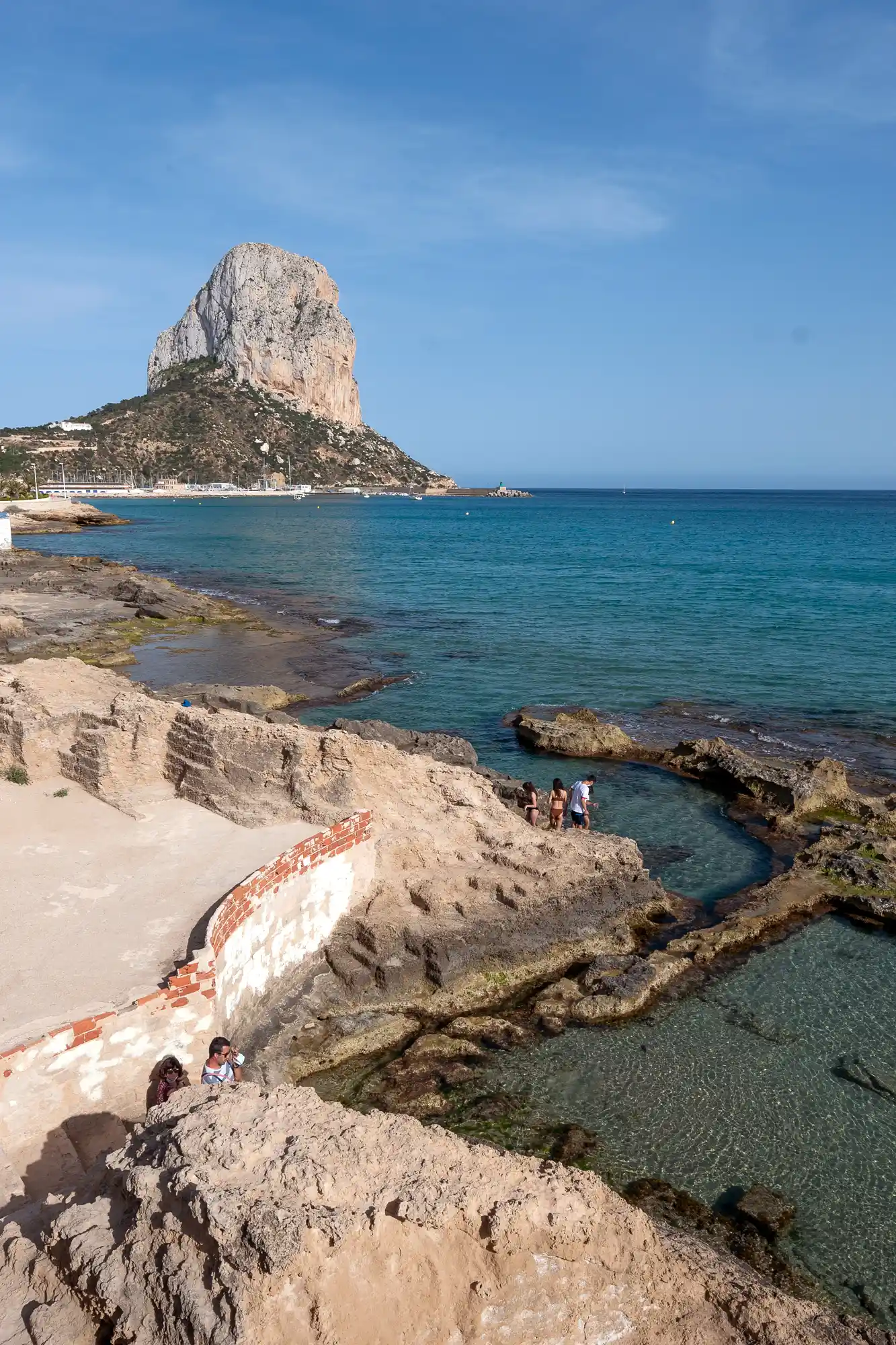 Calpe coast line