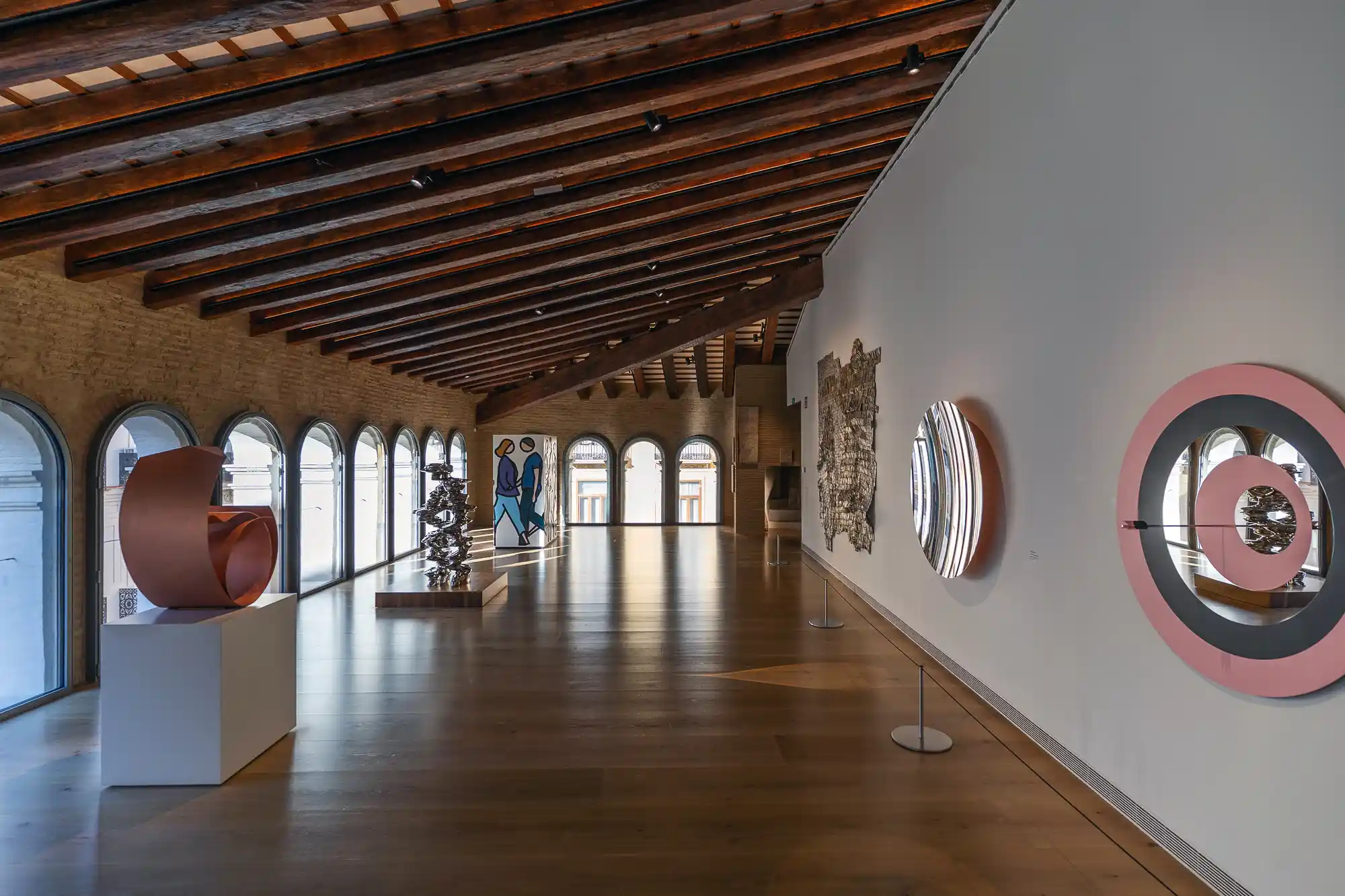 Exhibition at the centro de arte hortensia