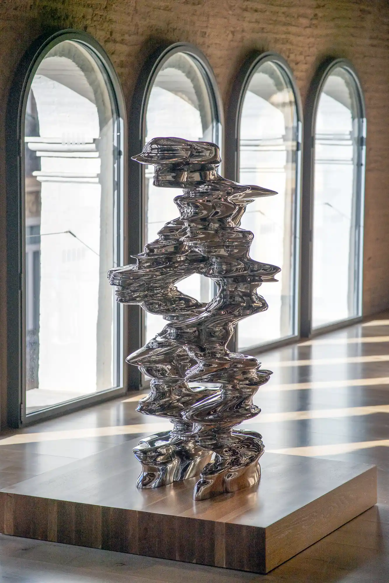 Chrome Spiral art