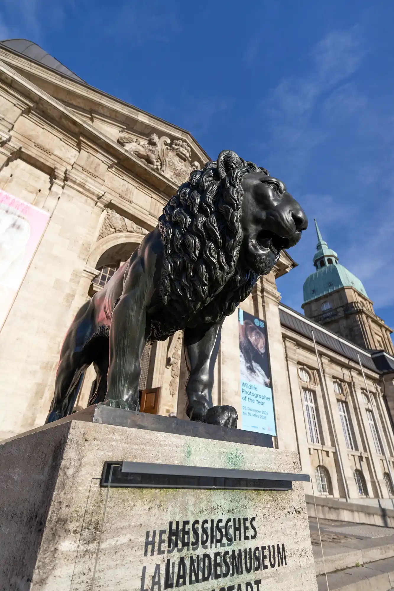 Lions of the Landesmuseum in Darmstadt