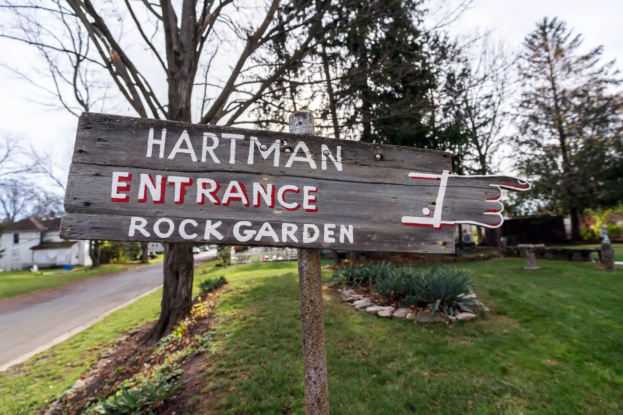 Hartman Rock Garden Entrance