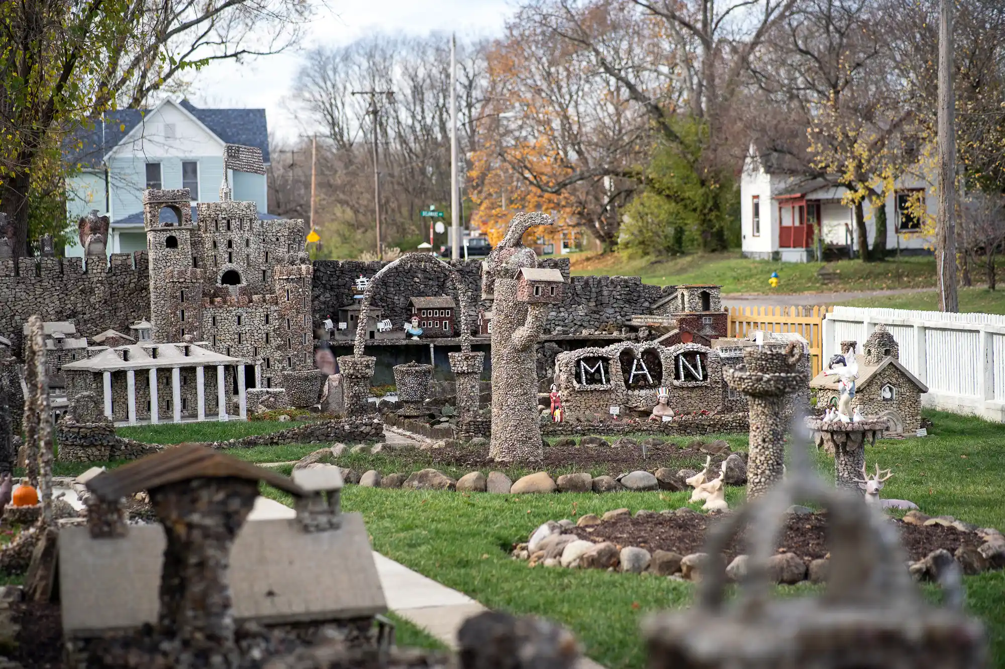 Overview of the Hartman rock garden
