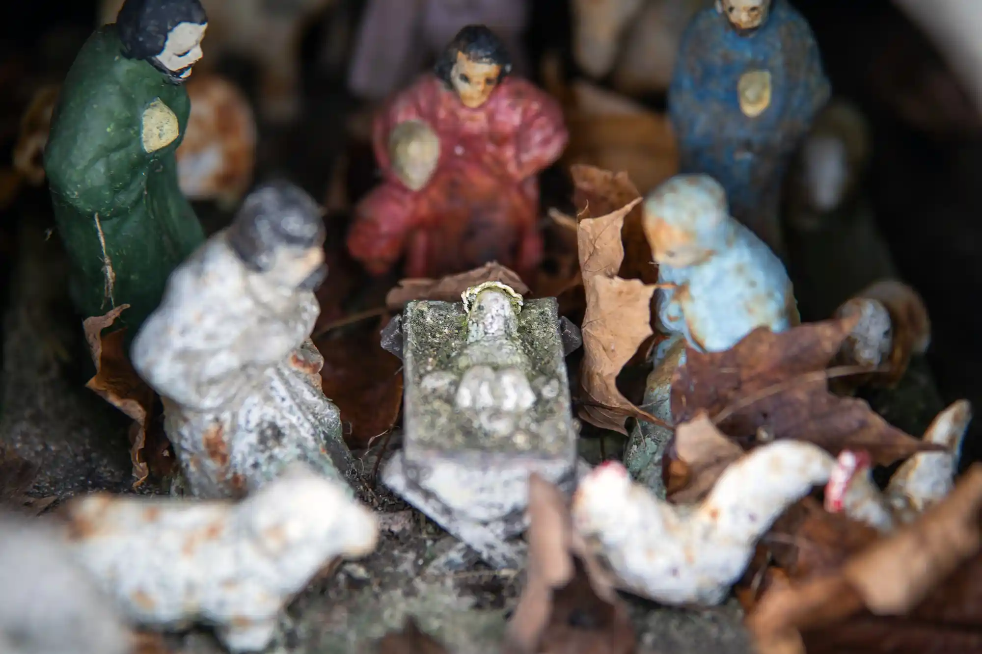 Baby Jesus at the Hartman Rock Garden