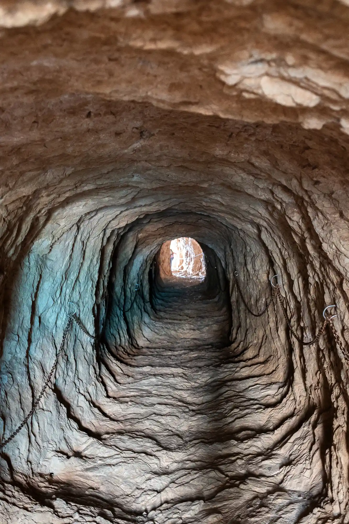 End of the tunnel in Calpe