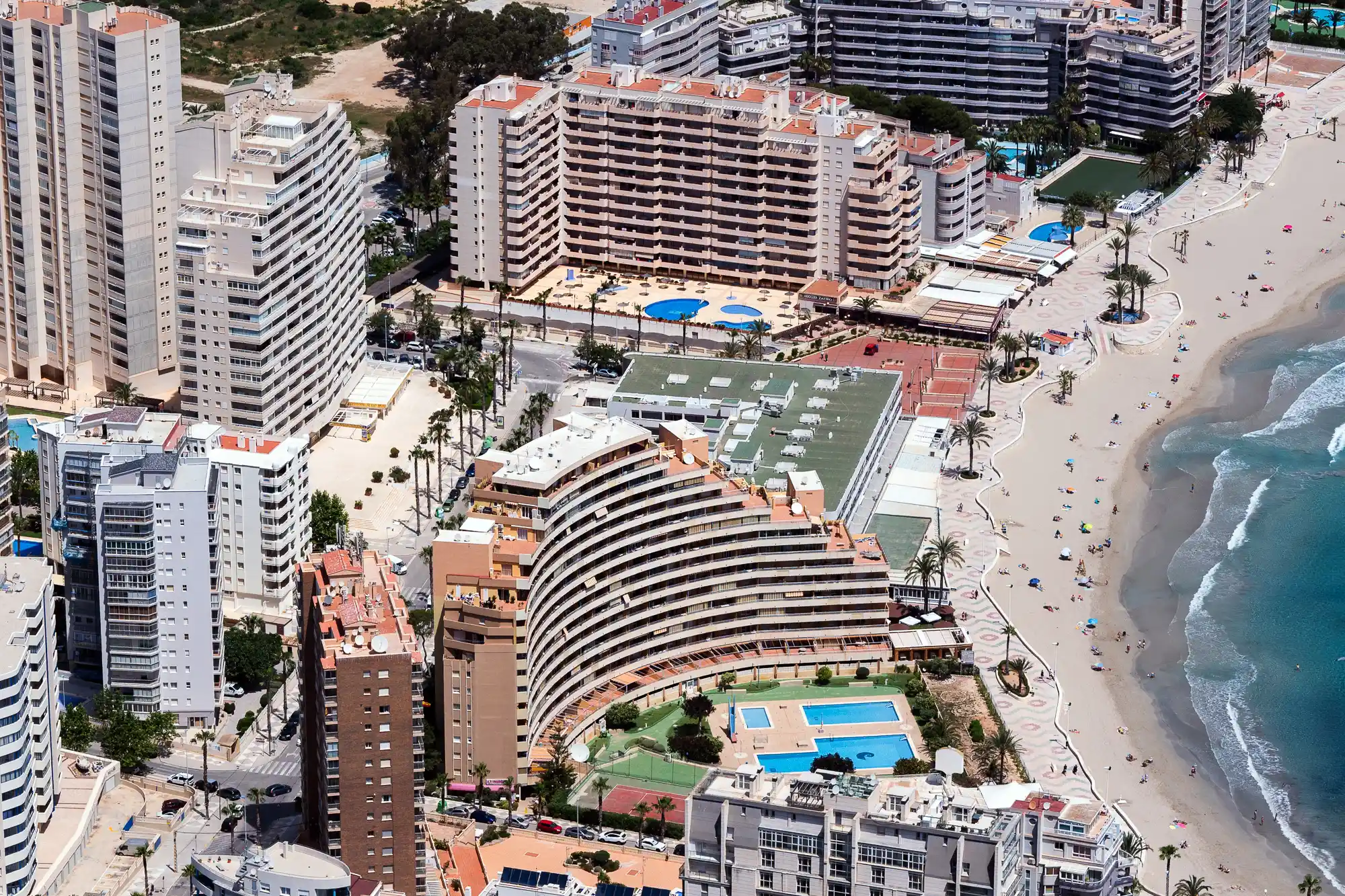 Aerial views of Calpe