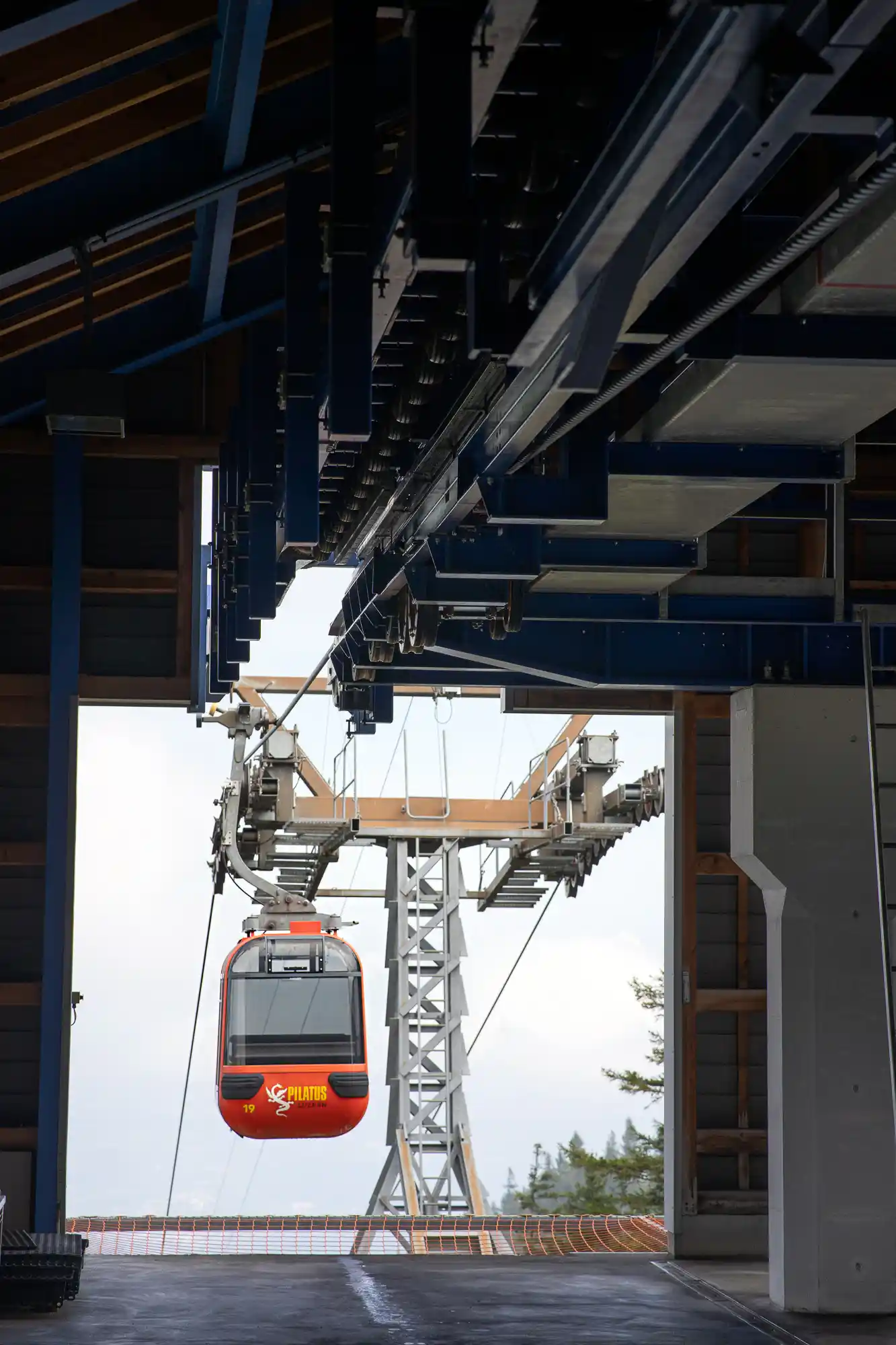 Mount Pilatus Gondola Station