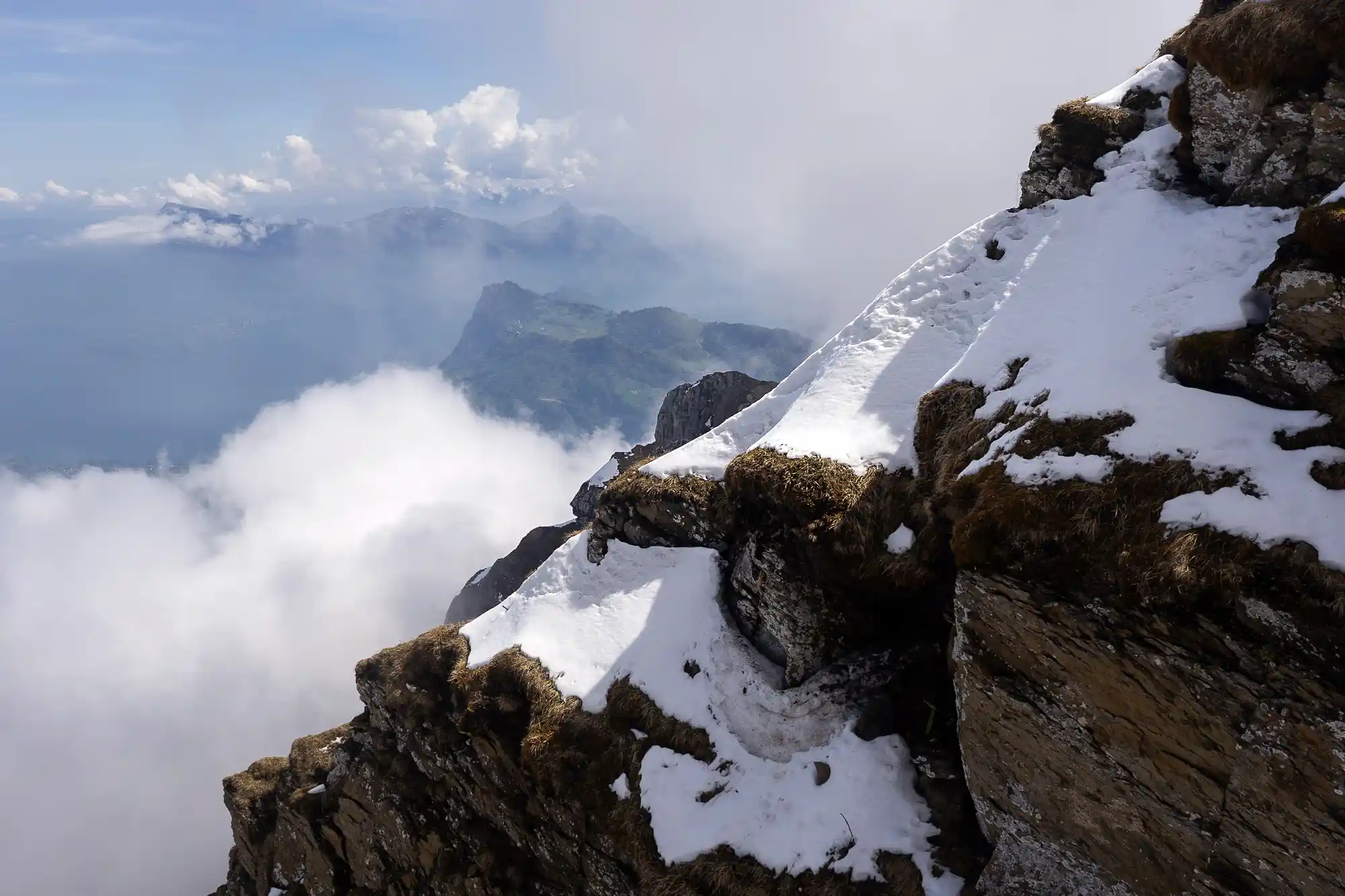 Snow on the Pilatus