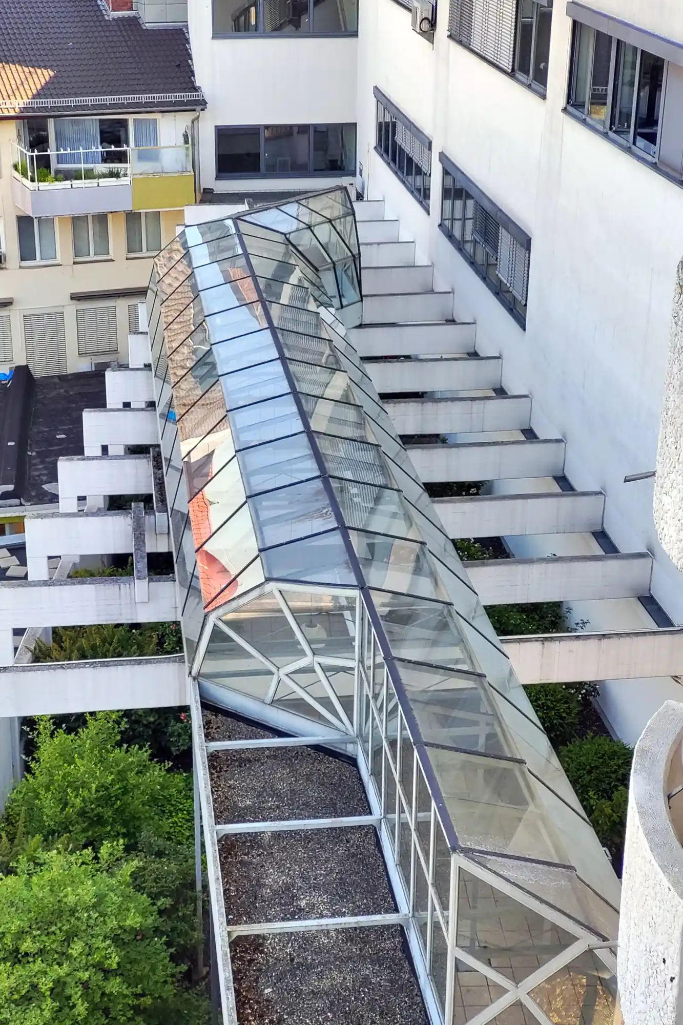 Glass Tunnel in Darmstadt