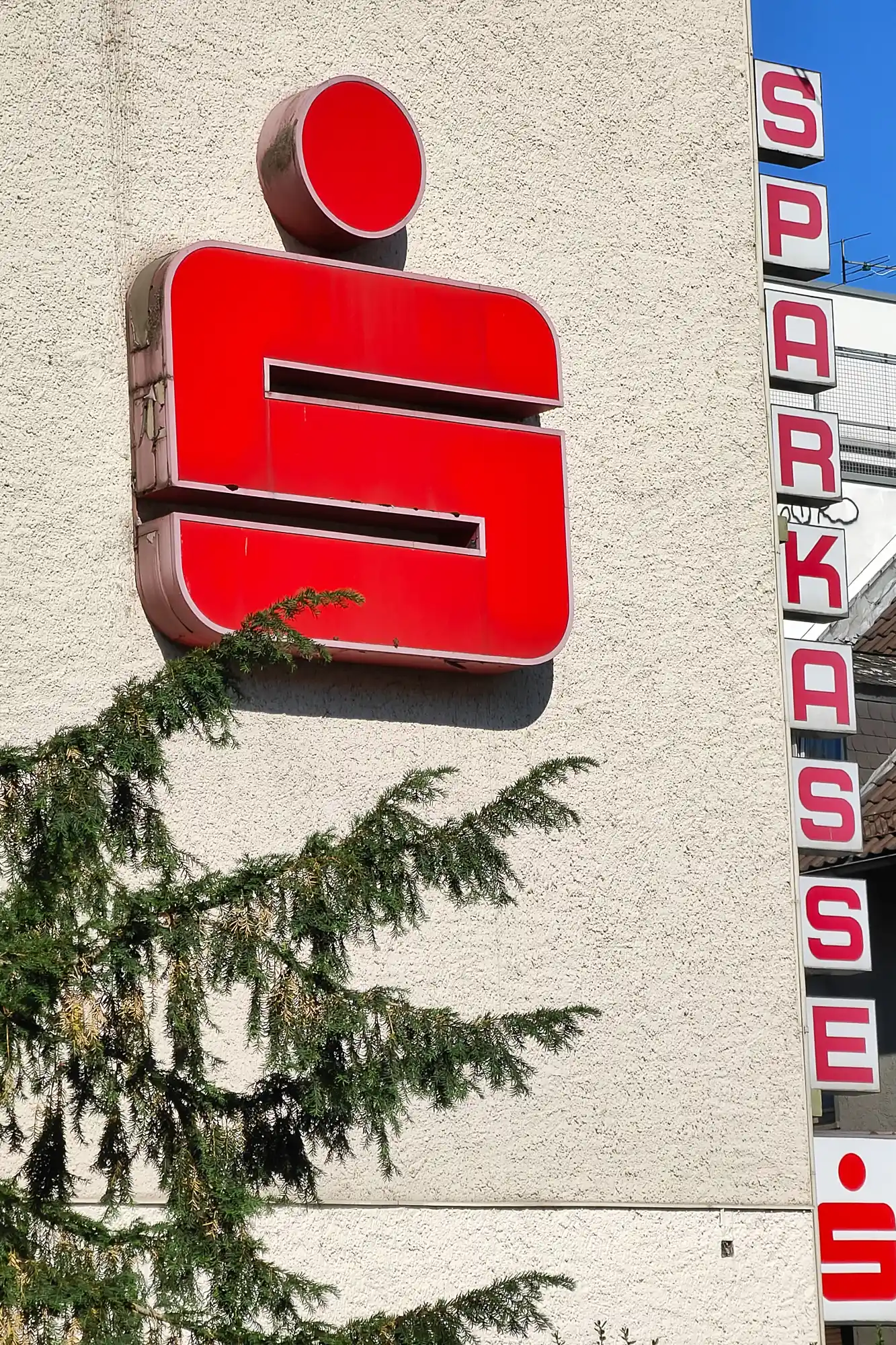 Sparkassen Schild