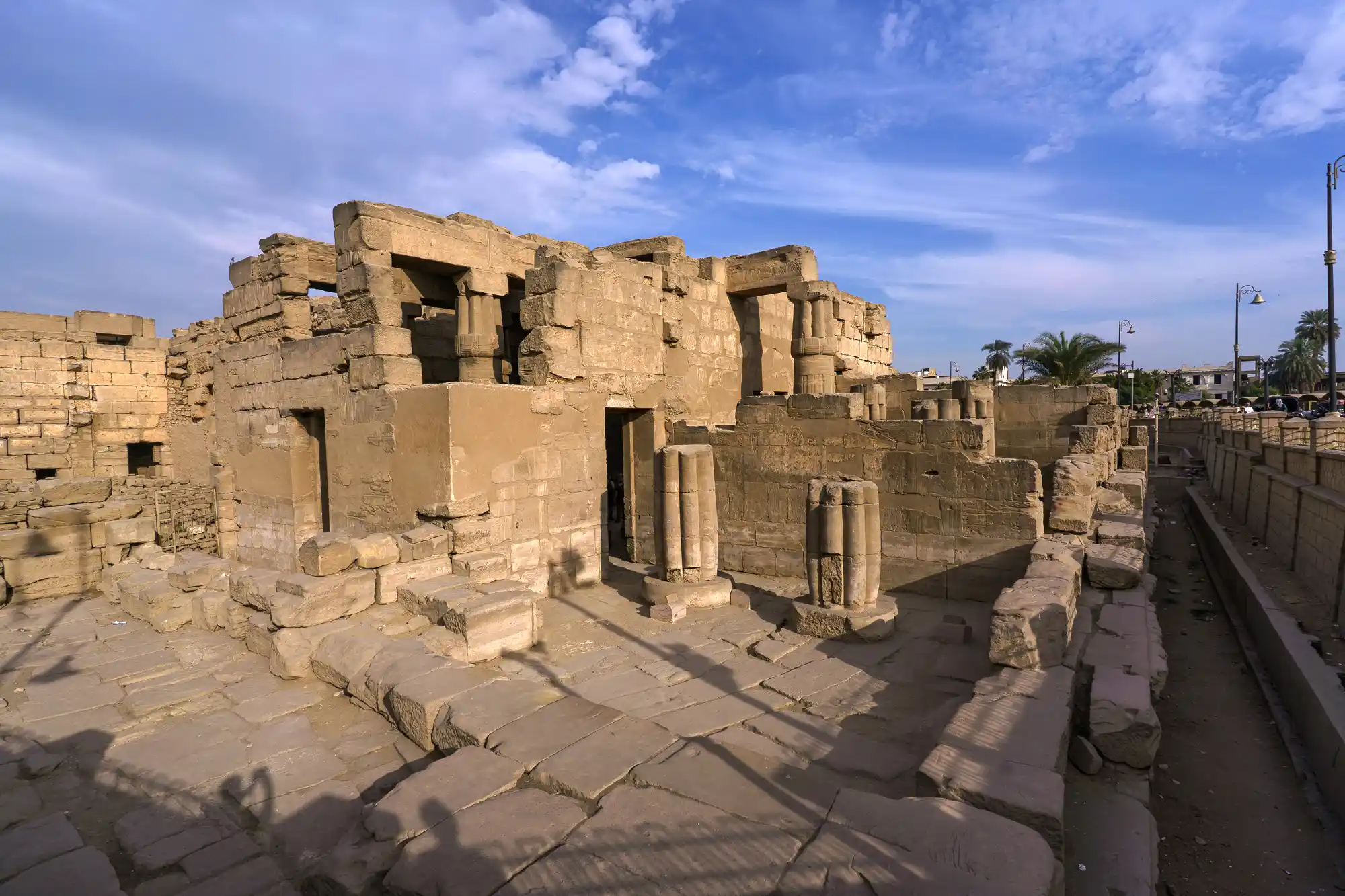 Cornerstone of the Luxor temple