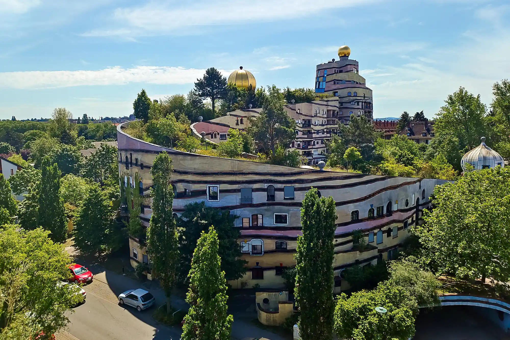 Forest around the Waldspirale