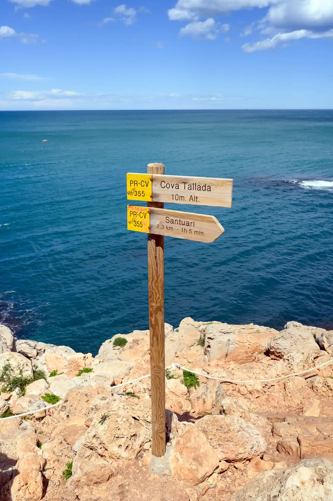 Hiking signs