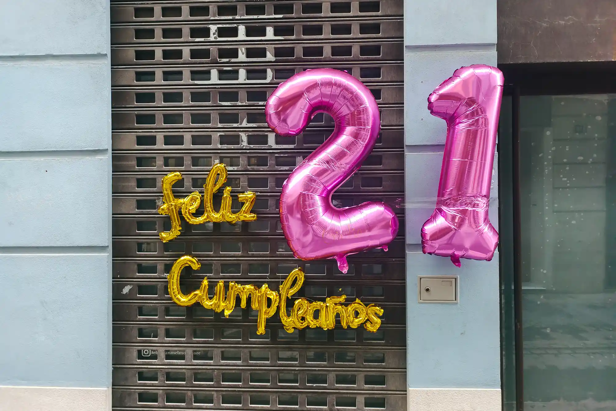 21st birthday in Valencia