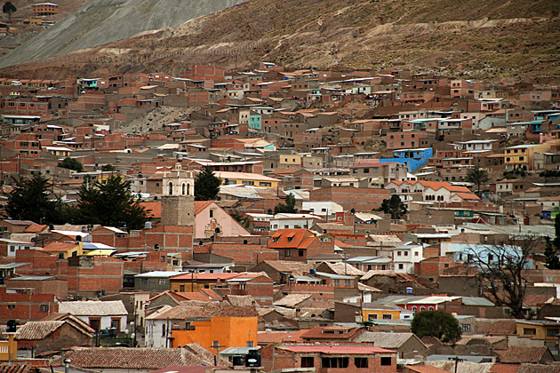 Architecture in Potosi, Bolivia