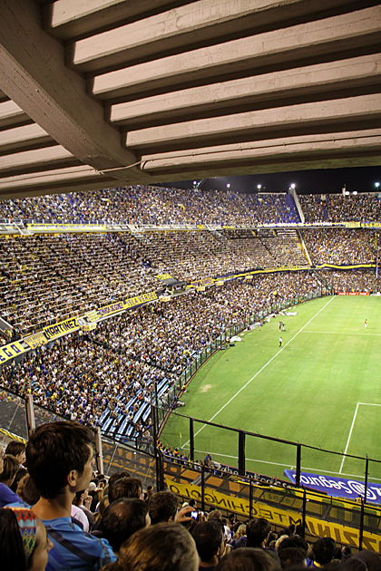 Watching Soccer in Buenos Aires, Part 1: Boca Juniors 1 Boca Juniors Stadium Buenos Aires