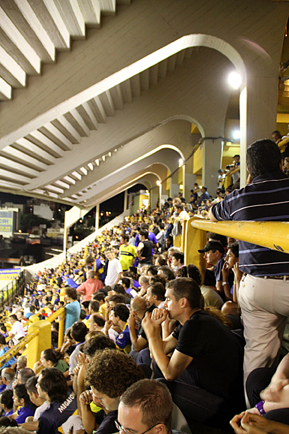 Watching Soccer in Buenos Aires, Part 1: Boca Juniors 3 Crazy Boca Junior Fans