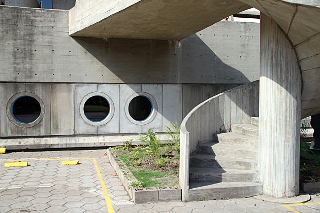 Cement Stairs