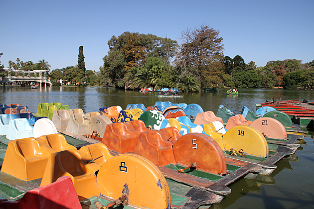 The Parks of Palermo 6 Boats Buenos Aires