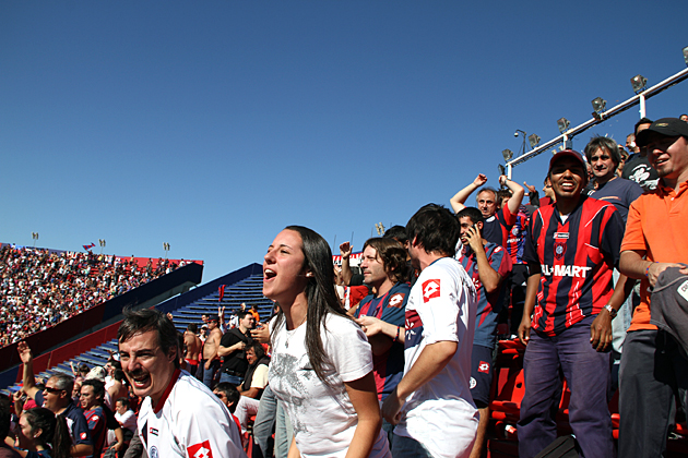 Watching Soccer in Buenos Aires, Part 2: San Lorenzo 13 Happy Goal