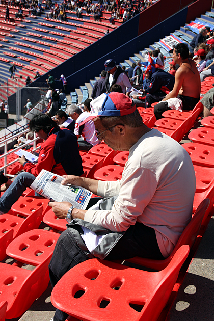 Watching Soccer in Buenos Aires, Part 2: San Lorenzo 8 Old Soccer Fan