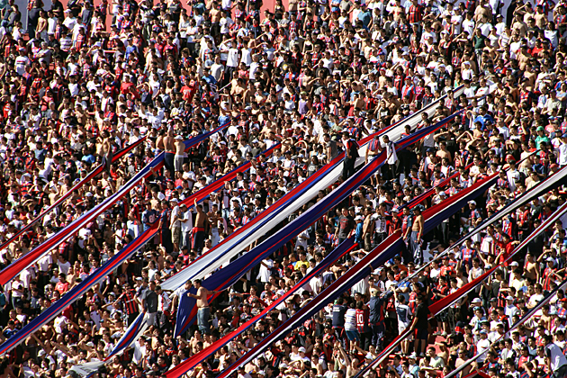 Watching Soccer in Buenos Aires, Part 2: San Lorenzo 3 Hardcore San Lorenzo Soccer Fans in Buenos Aires